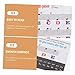 SHOWERORO 3Pcs Melodica Keyboard Stickers for 32-Key and 37 Easy-to-Use Scale and Note Decals for Children's Practice Detachable and Universal Design