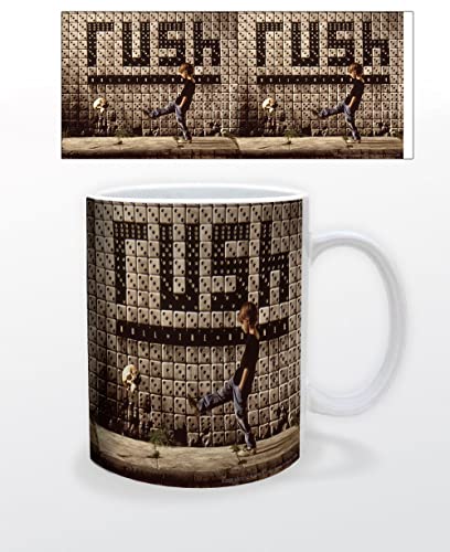 Pyramid America - Rush - Roll the Bones 11 oz. Mug - Unique Ceramic Cup for Coffee, Cocoa & Tea Drinkers - Chip Resistant & Printed Both Sides