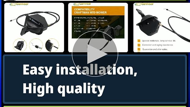 Amazon.com : Ganivsor 946-05098C Throttle/Choke Control