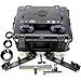 Dana Dolly Universal Rental Kit, Includes 2X Universal Track Ends, Center Support, 75mm, 100mm, 150 Bowl Adapter, 3" Washer, T-Tool, Monitor Mount & Flight Case