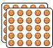 Classic Basketball Sticker for Scrapbooking, Calendars, Arts, Kids DIY Crafts, Album, Bullet Journals 50 Pack