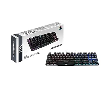 Amazon | MSI Vigor GK50 Elite TKL LR US メカニカル RGB