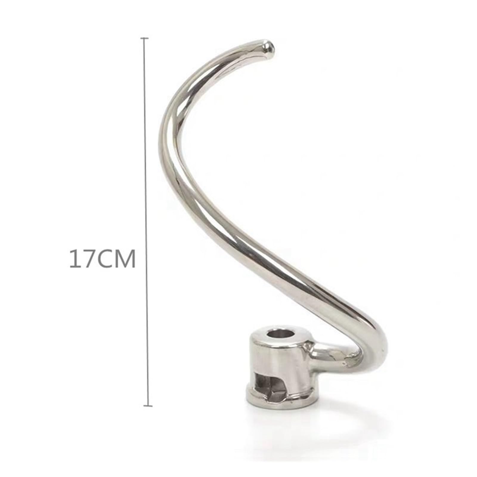 Crochet pétrisseur à revêtement en spirale, crochet pétrisseur en métal, compatible avec Kitchenaid, 5K7SDH Spiralizer KA 7QT 5KSM7580X 5KSM7586P 5KSM7990 5KSM8990
