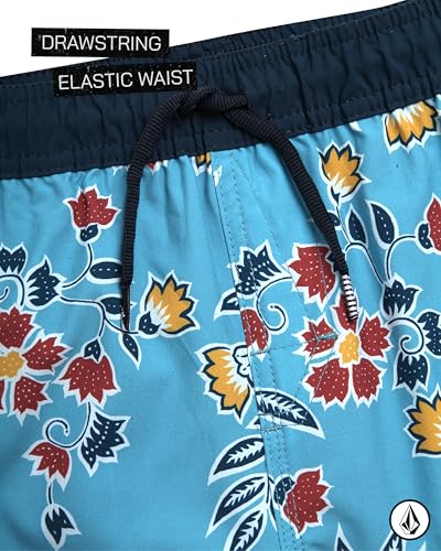Maillot de bain garçons Volcom anti UV avec cordon ajustement - 3