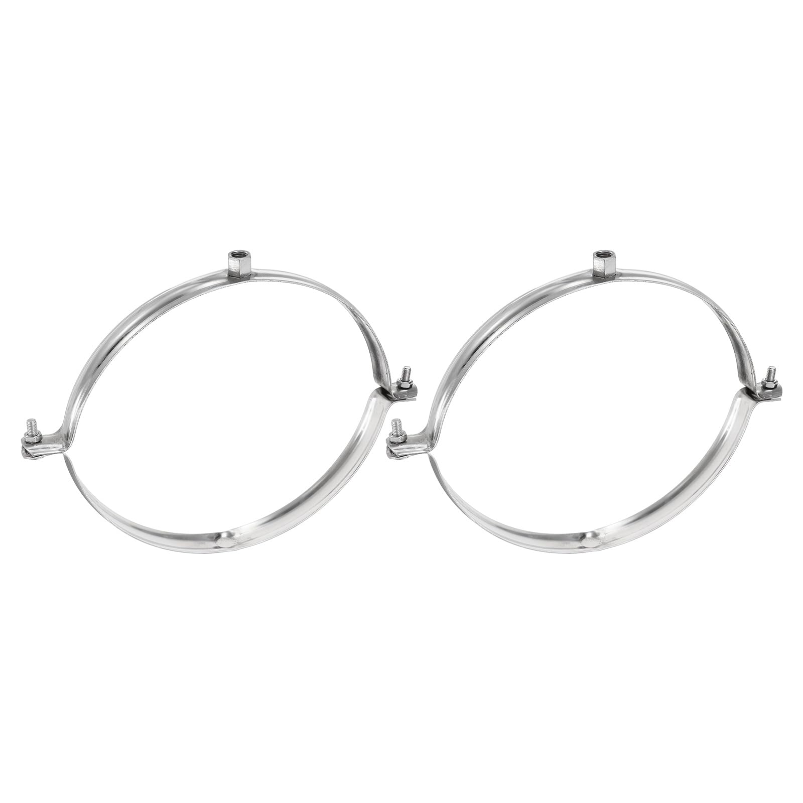 Collier de serrage 200 mm M10 acier inoxydable fixation de conduit de ventilation plafond