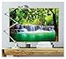 Produktbild GREAT ART Poster  Din A2 42 x 59,4 cm  Paradise  Natur Dschungel Wasserfall Feng Shui Kaskaden Urlaub Thailand Landschaft Paradies Asien Wellness Spa Relax Dekoration Wandbild