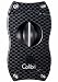 Colibri V-Cut Cigar Cutter Black Carbon Fiber Print
