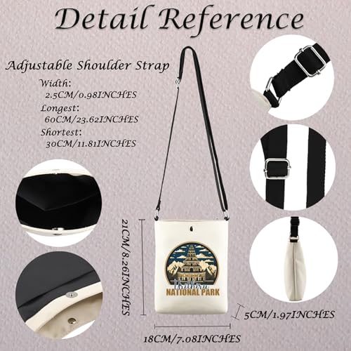 TSA Book Inspired Gift Urithiru National Park Crossbody Bag TSA Bookish Gift TSA Book Reader Gift For Book Nerds2