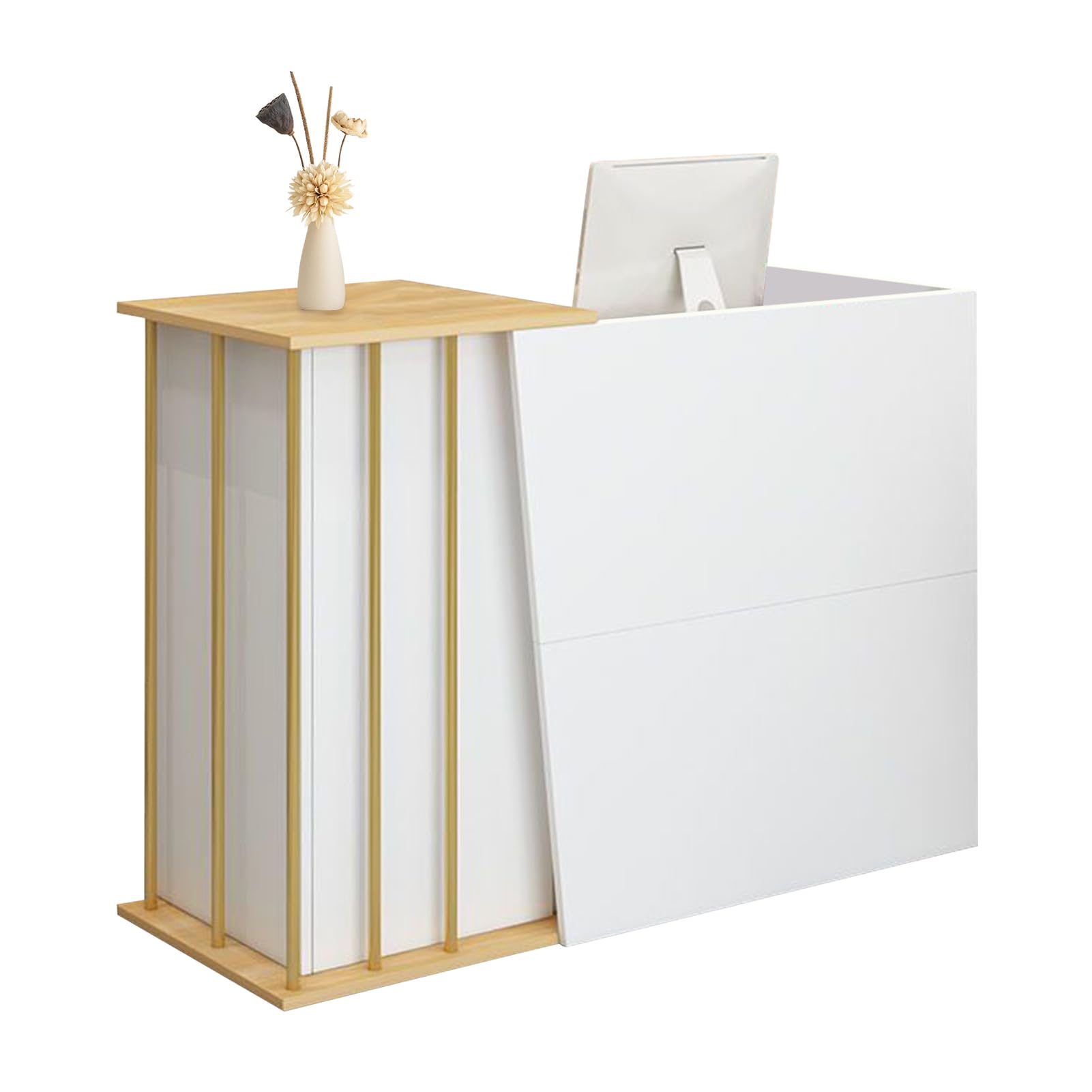 Comptoir de réception table de 120 cm pour sécuriser vos encaissements
