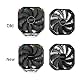 CPU-Kühler DeepCool AS500 Plus mit 5 Heatpipes und RGB-Beleuchtung
