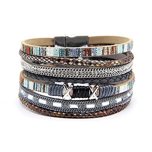 Boucle ajustable sans irritation : bracelet tressé à la main