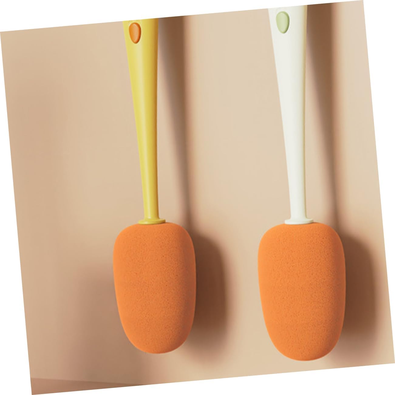 2pcs Cup Brush Set Bottle Cleaning Brush for Water Bottles Glasses Multifunctional