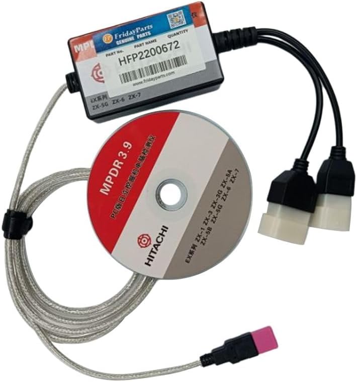 Aftermarket Diagnostic Tool With Software Version 3.9 Fit Intended For Excavator ZX-5A ZX-5B ZX-5G ZX-1 ZX-3 EX Series