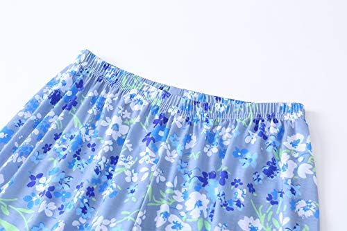 HONG HUI Women's Capri Pajama Sets Plus Size Sleepwear Top with Capri Pants 2 Piece Sleep Set - Image 6