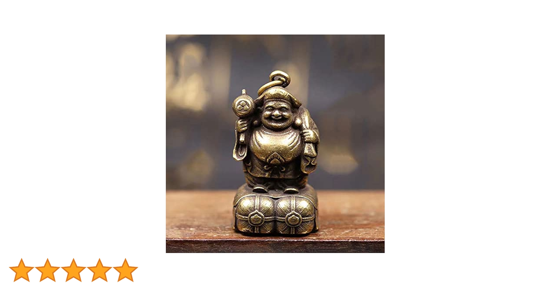 Amazon｜仏像 ミニ 七福神 大黒天 置物 銅像 金属製 縁起物 玄関
