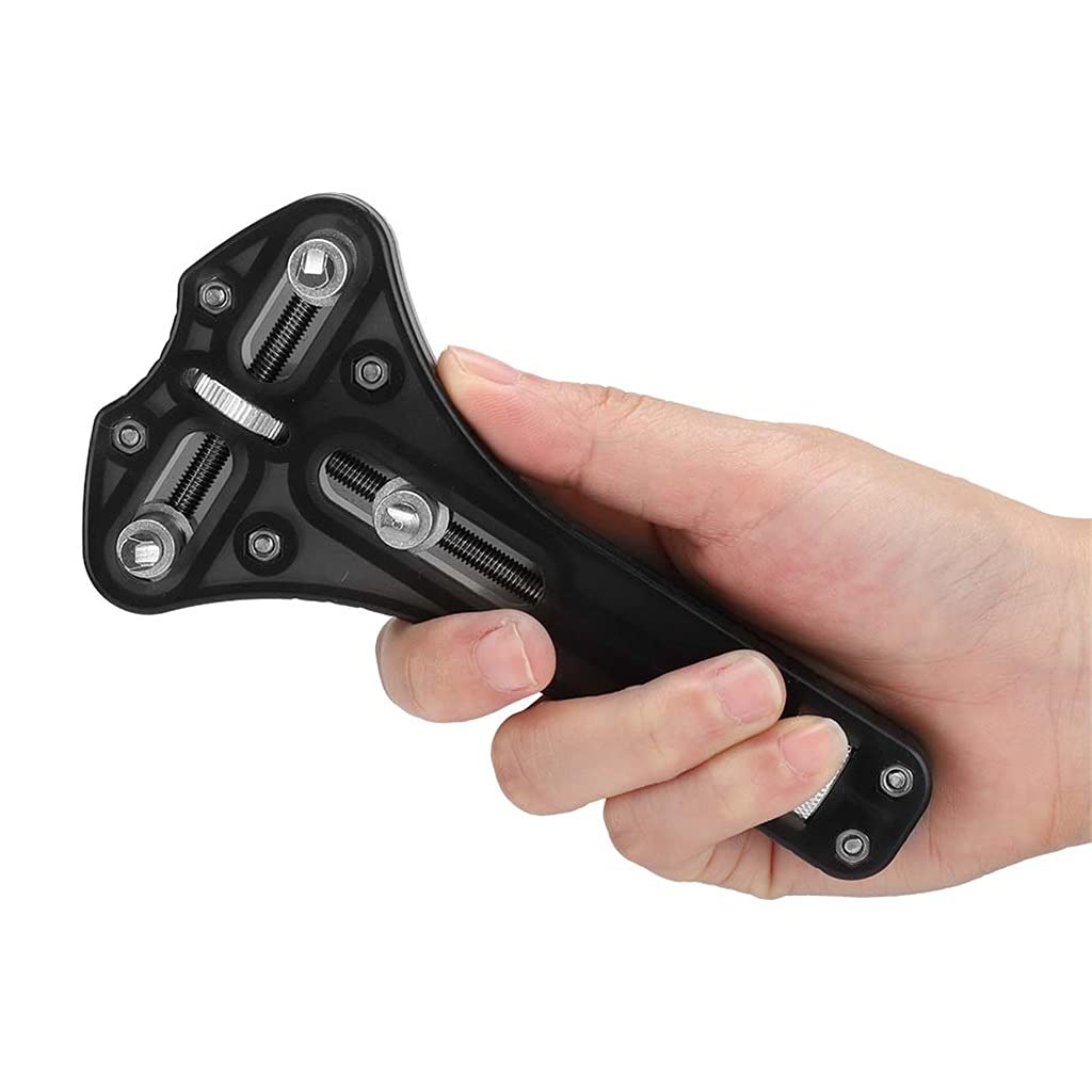 Llave de Repuesto para Quitar y Abrir la Tapa Trasera del Reloj, Herramienta de reparación de Relojes Ajustable