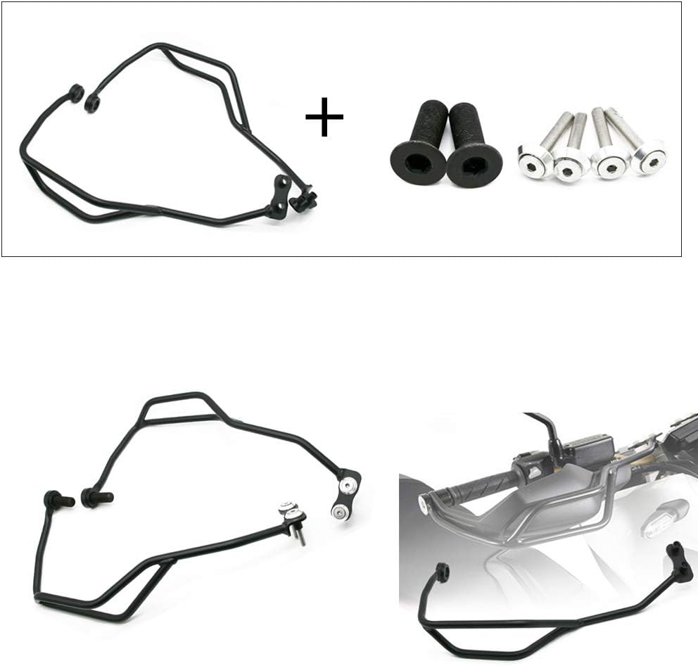 Worldmotop Handlebar Hand Guards Hand Brush Guards Replacement for Honda CRF1000L Africa Twin CRF1000 L 2016 2017 2018 (black)