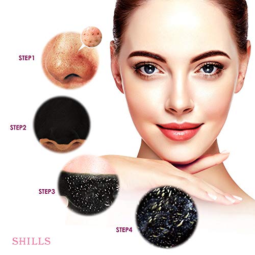 SHILLS Purifying Pore Strips, Women's Nose Pore Cleanser, 28 Count, Blackhead Remover, Deep Cleansing, Charcoal Peel Off Nasal Patch - Thumbnail 2