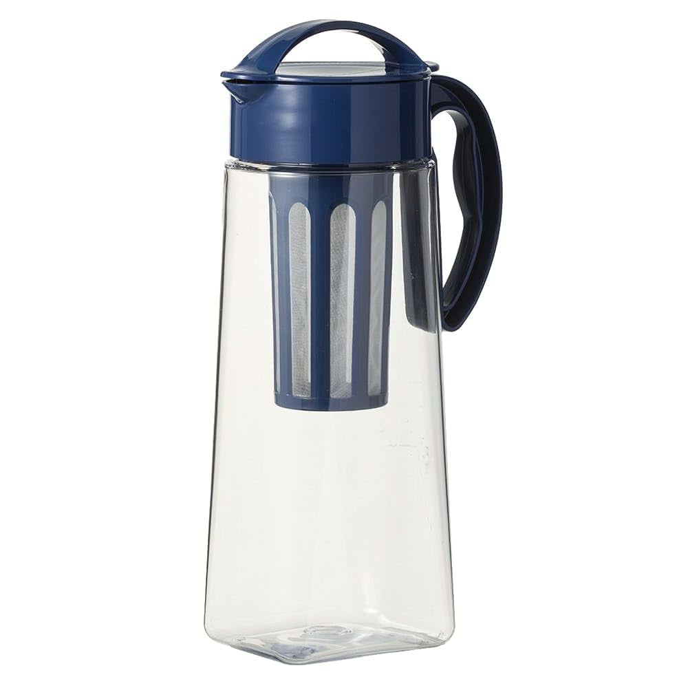 Amazon｜カインズ(CAINZ) 茶こし付き 縦にも横にも置ける 冷水筒