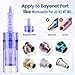 HOKYNATI Microneedling Pen Cartridges, 36 Pin Bayonet Needles, Compatible with Dr Pen A6 N2 M5 M7, 0.3mm Length, 10 Pack