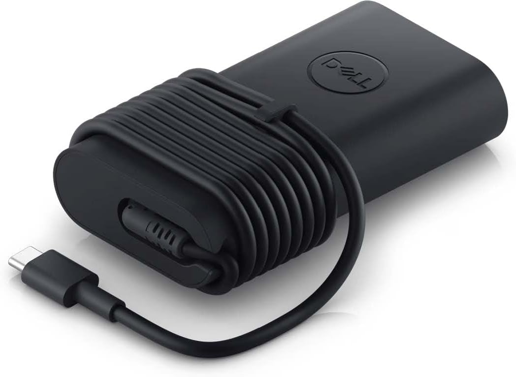 Dell 100W USB-C GaN Ultra Slim Adapter, Compact Power Delivery, 4.01 x 2.17 x 0.87 inches