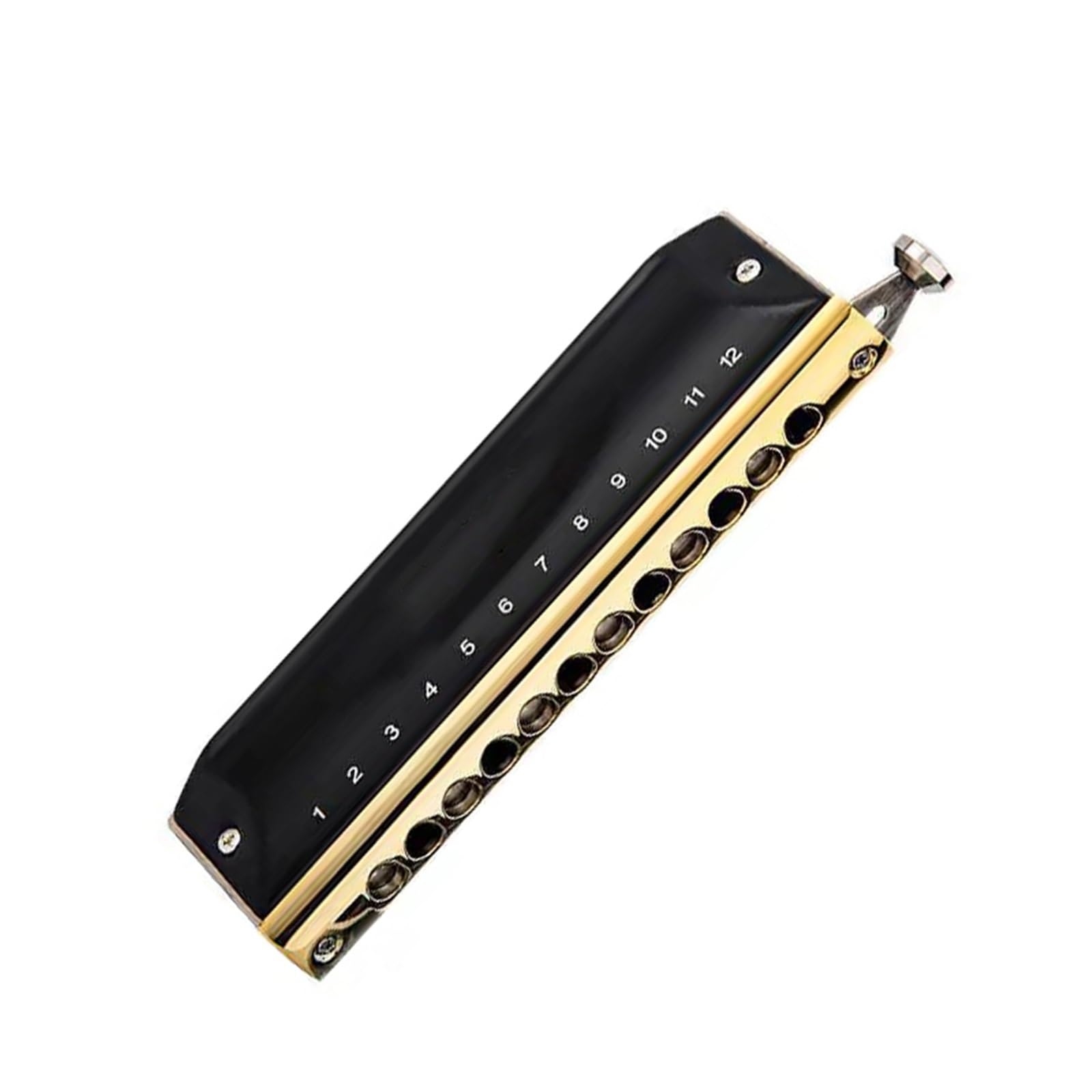 Harmonica Clé D'harmonica Chromatique 12 Trous 48 Tons De C | Clé d'harmonica chromatique à 12 trous, 48 ​​tons, orgue à bouche C professionnel pour adultes