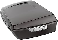 Vista 215 de Harley Tour Pack, equipaje desmontable Razor Tour Pack Maleta para Harley Touring Street Glide, Electra Glide, Road King, Road Glide Special Azul