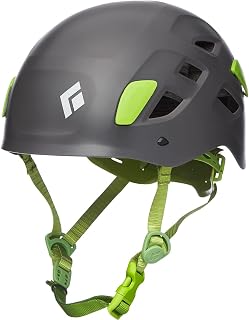 Black Diamond Half Dome Climbing Helmet - Lightweight Adjustable Fit, Ventilated Durable Protection for Rock & Alpine