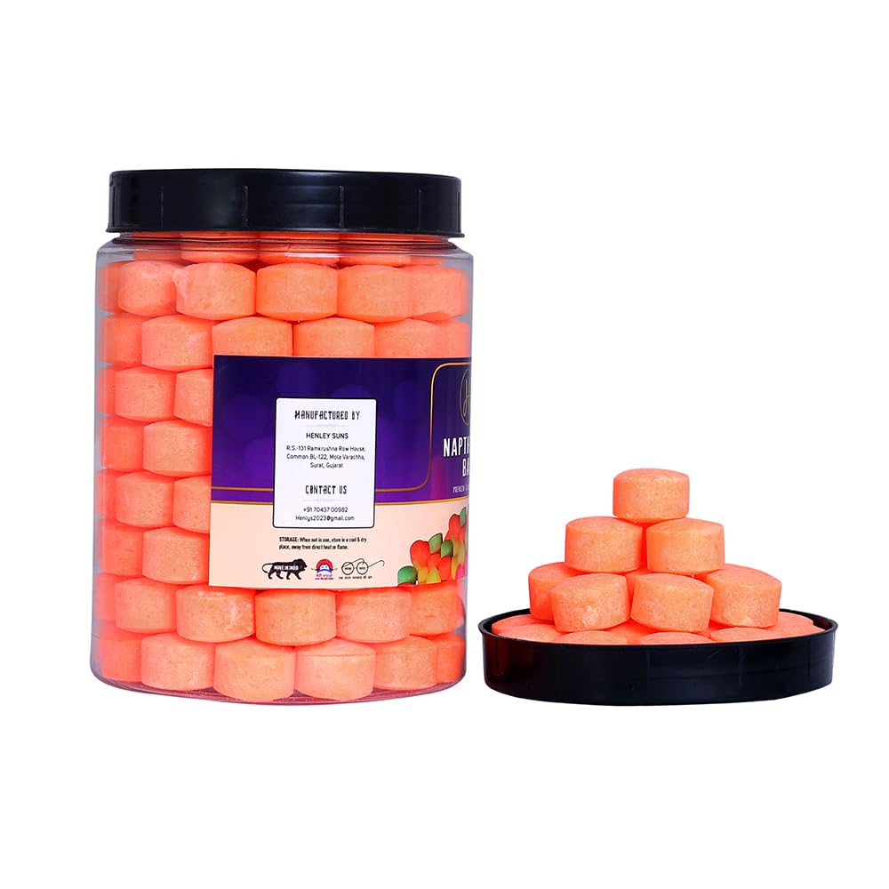 Henlys Colourful Naphthalene Balls for Clothes | Bathroom | Wardrobe | Pantry | Moth, Protect Clothes 100% Safe | Smell Free | Stain-Free/Germs Free (500 gm) - Image 2 thumbnail