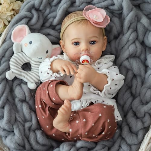 KSBD Reborn Baby Dolls - 18 Inch Realistic Baby Doll Girl...