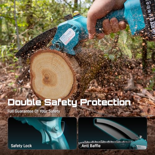 SEESII 8-Inch Cordless Chainsaw CH820+