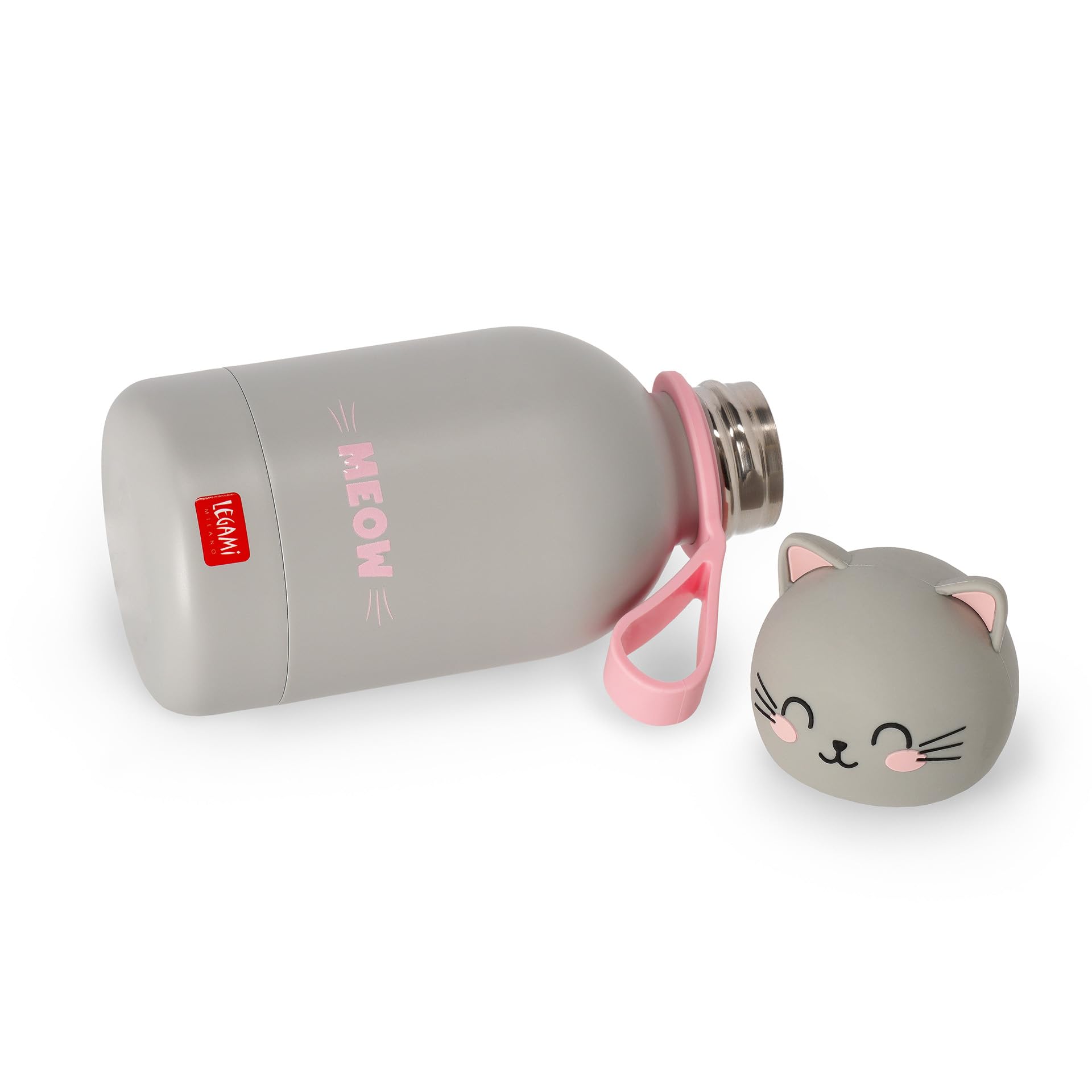 H&H Cucciolo Trinkflasche Aus Edelstahl – 0,5 Liter, Thermo, BPA-frei, Mit Graffiti-Muster Für Jungen