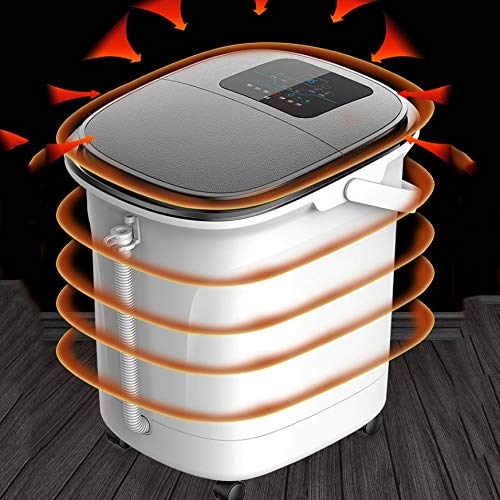 Spa de pies eléctrico automático con masaje y calentamiento miniatura 6