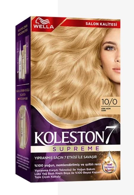 Koleston Kit 10-0 Çok Açık Sarı Saç Boyası