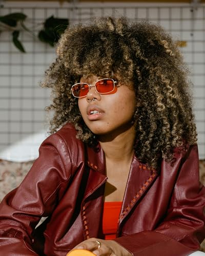 Armear Small Metal Frame Square Sunglasses Non Polarized Lens4