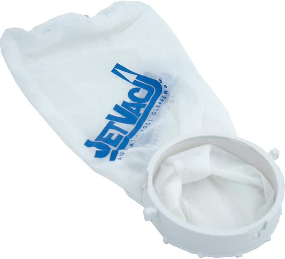 Pentair JV32 Fine Silt Bag with Locking Ring Replacement Jet-Vac Automatic Pool Cleaner