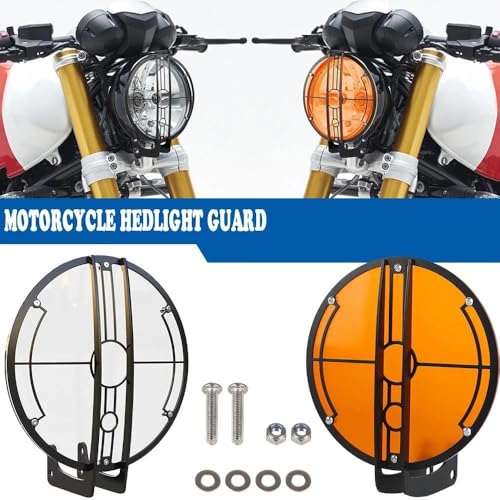 Couverture grille phare moto 2014-2023 cache protecteur R9T - 2