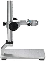 Vista 1 de Jiusion - Soporte de base universal ajustable de aleación de aluminio para microscopio digital USB, endoscopio, lupa, cámara de hasta 1.4