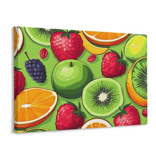 Toile murale fruits pour raviver un salon terne ou chambre vide