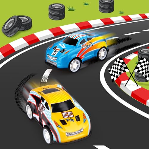 Set de 36 autos mini pull back para niños y niñas miniatura 5