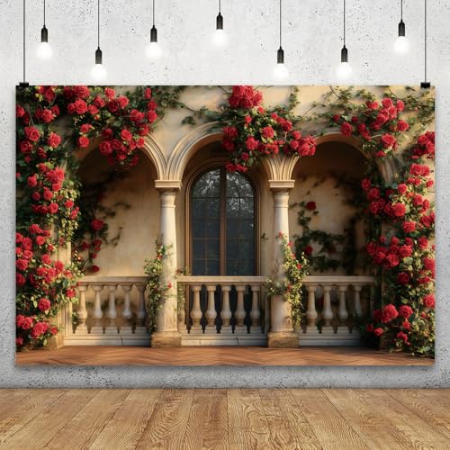 Fondo fotográfico vintage vinilo 10x8 ft YongFoto miniatura 2