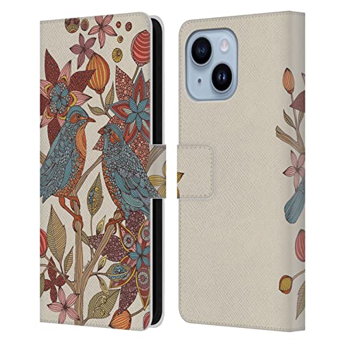 Étui portefeuille en cuir iPhone 14 Plus Valentina l'amour Head Case Designs
