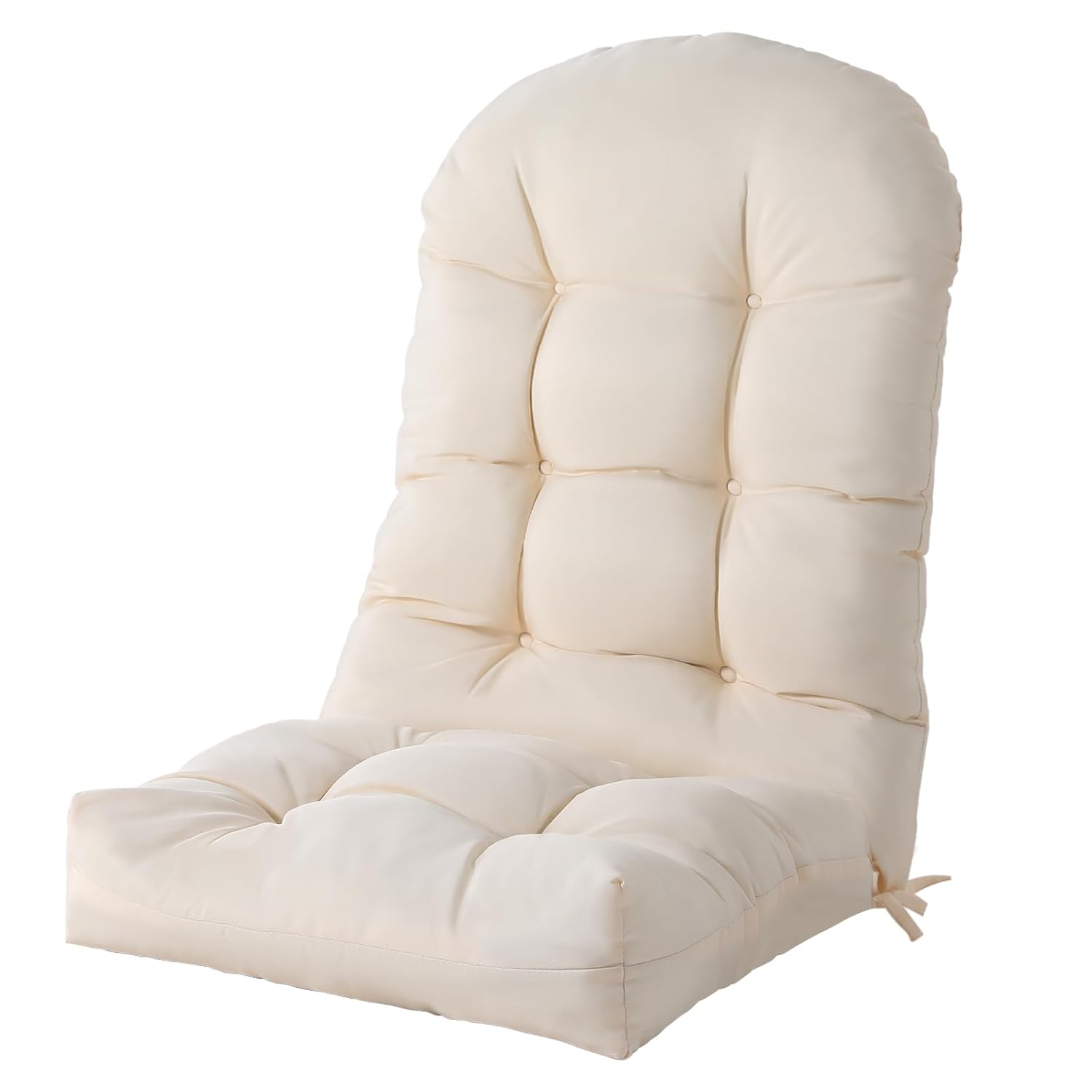 ABCPATIO Adirondack Chair Cushion High Back Patio Chair Cushions Premium Pads Cushions with Non-Slip Ties Waterproof and Fade-Resistant