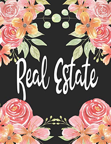 Real Estate: 1 Subject 100 Pages College Ruled 8.5 x 11 Composition Notebook Journal for School Classes - Real Estate Realtors