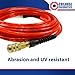 Coilhose Pneumatics PFE4100TRS15X Flexeel Reinforced Polyurethane Air Hose, 1/4