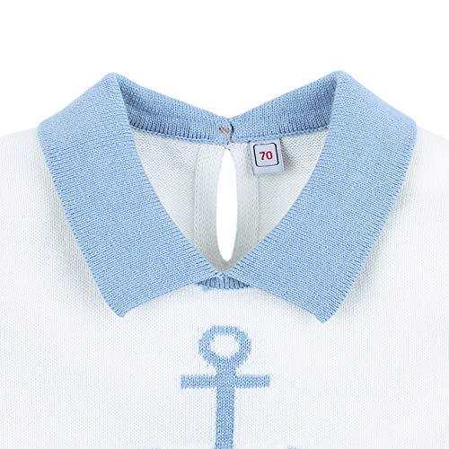 mimixiong Nautical Baby Boy Romper Adorable Toddler Navy Bodysuit Short Sleeve Cotton Clothing2