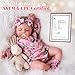 BABESIDE Lifelike Reborn Baby Dolls - Sleeping Realistic Newborn Soft Body Real Life Girl Dolls with Accessories Gifts for Kids Age 3 + & Collection, 20 inches