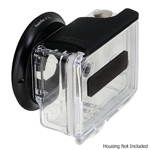 Fotodiox Pro Wonderpana Go Filter Adapter Kit With 58Mm Step-Up Ring - Gotough Filter Adapter System For Gopro Hero3+ And Hero4 Slimline Housing Case With Step Up Ring For 58Mm Standard Filters #TOP2