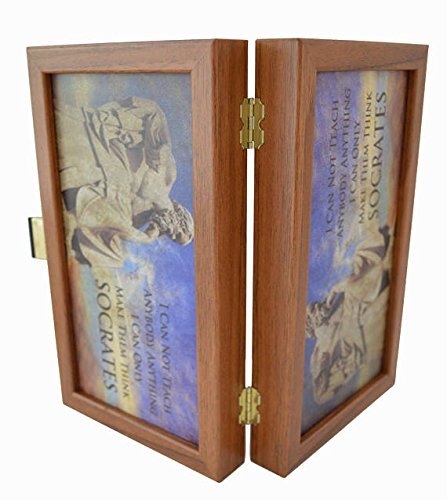 Manopoulos Socrates Traveler Backgammon Mini set – Fait main en Grèce