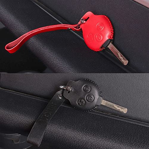 Llavero funda de cuero Smart Fortwo sofisticación y tacto prémium en tu mano 4